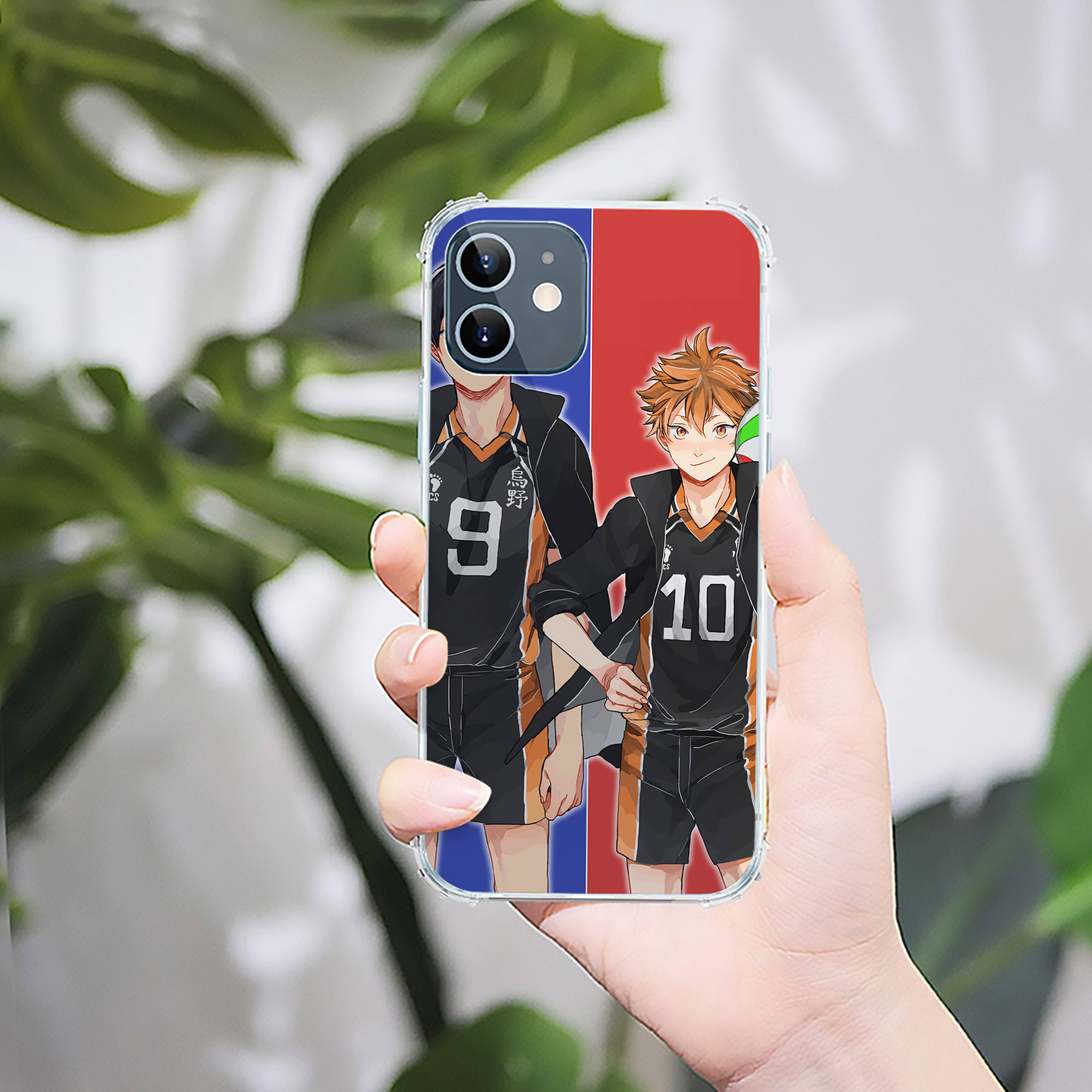 ハイキュー!! Haikyu!! 【iPhone 12シリーズ対応】透明スマホケース（クリアソフトケース）